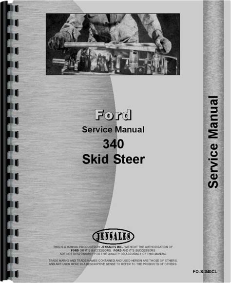 ford 340 skid steer specs|ford 340 tractor manual.